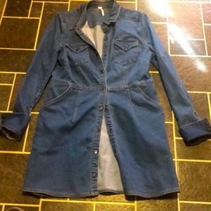 Free People denim dress